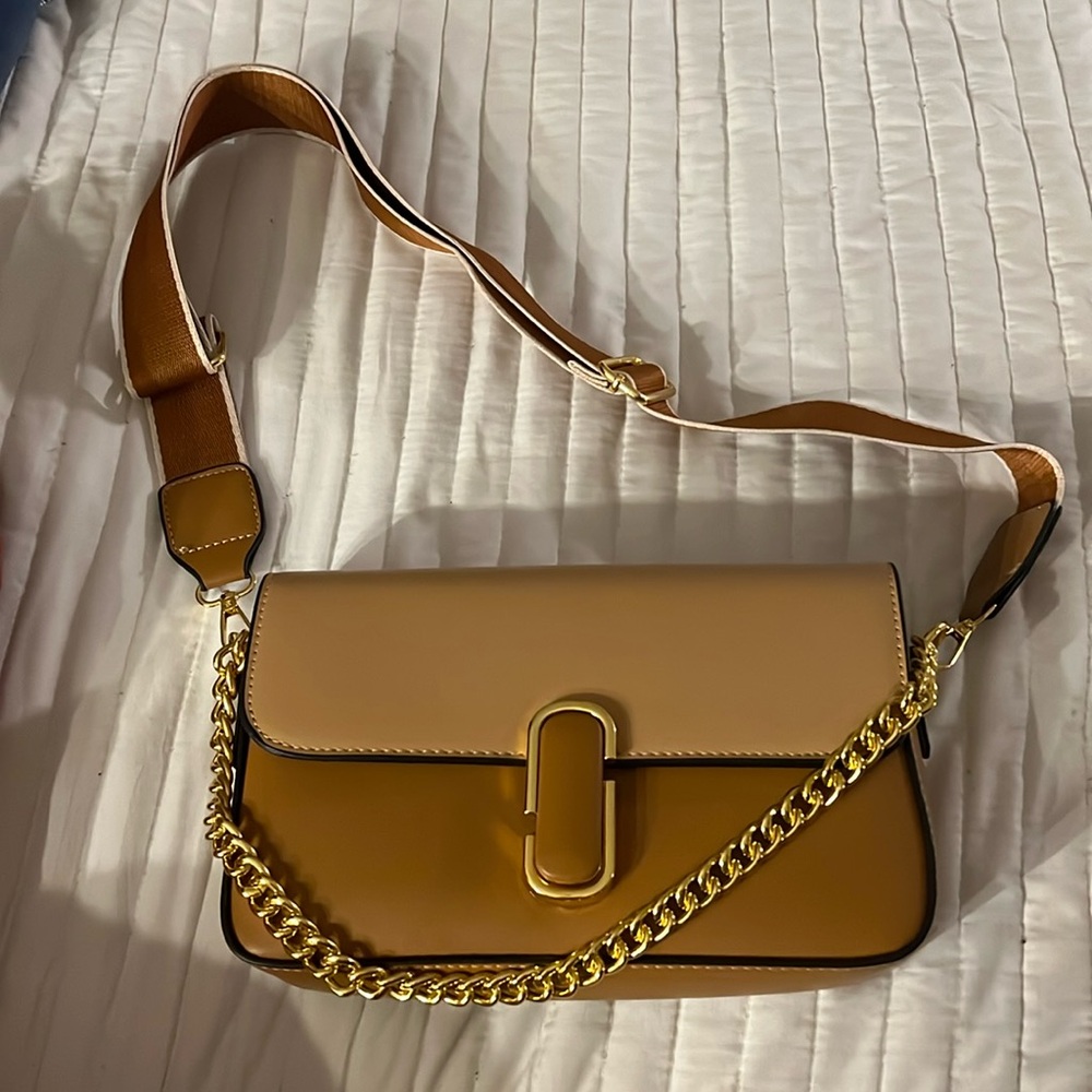 Camel Shoulder bag medium size casual